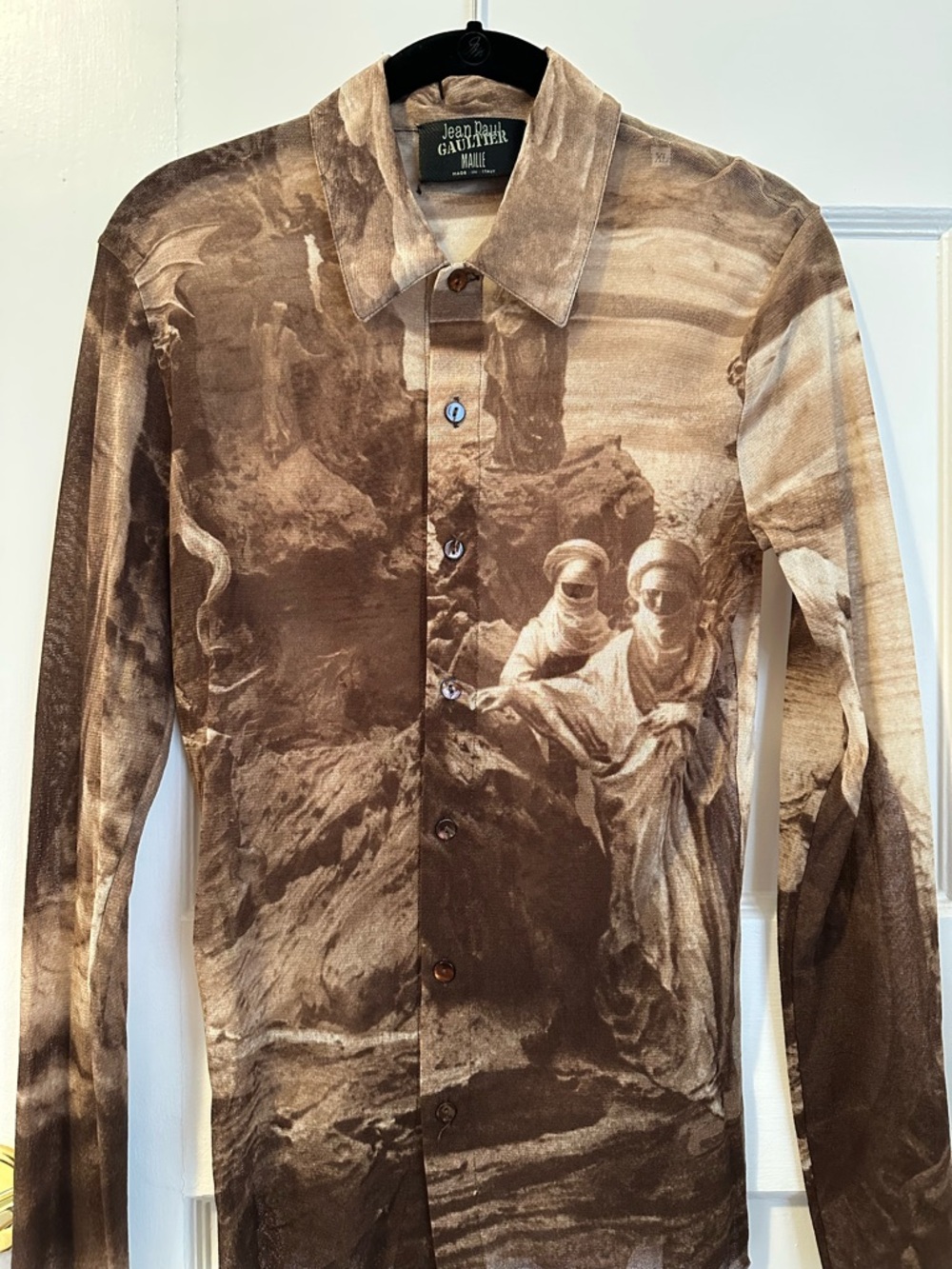 Vintage Jean Paul Gaultier Maille Bedouin Mesh Shirt